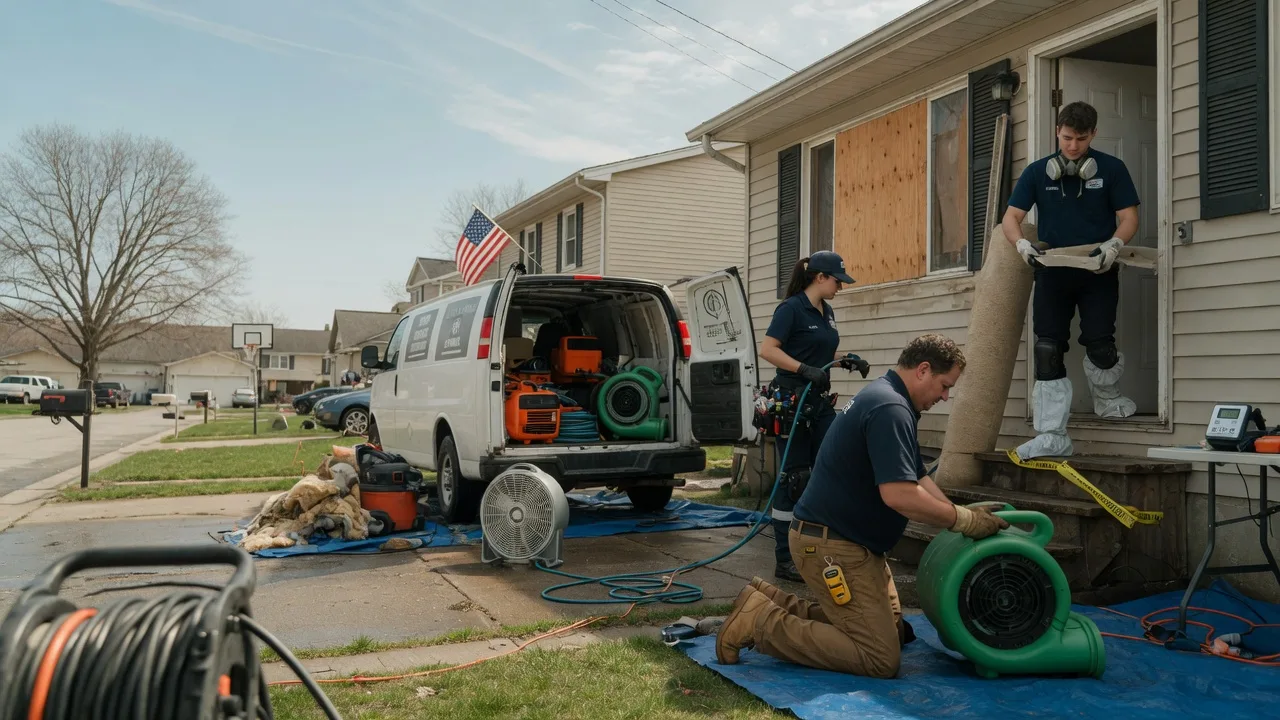 Water Damage Restoration in Belcher, KY near me